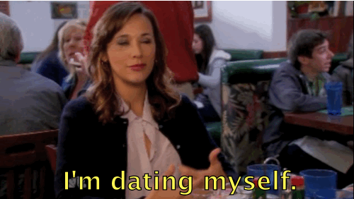 I'm dating myself