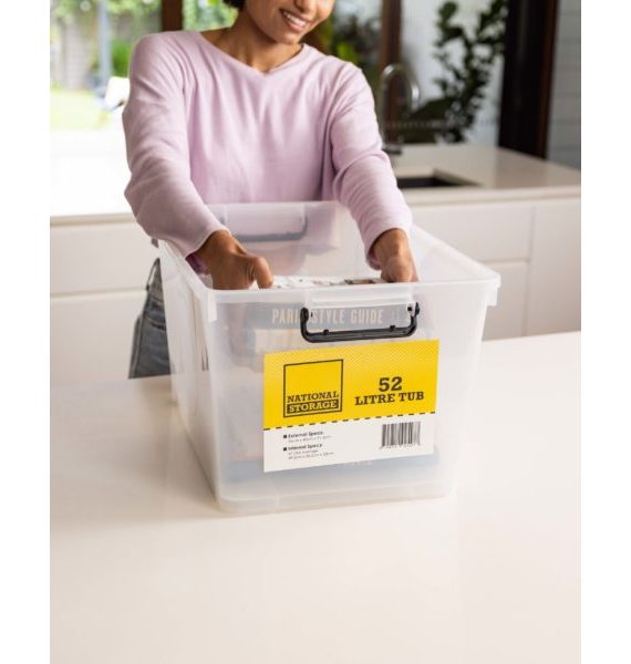 Bulk Buy Plastic Container 52L